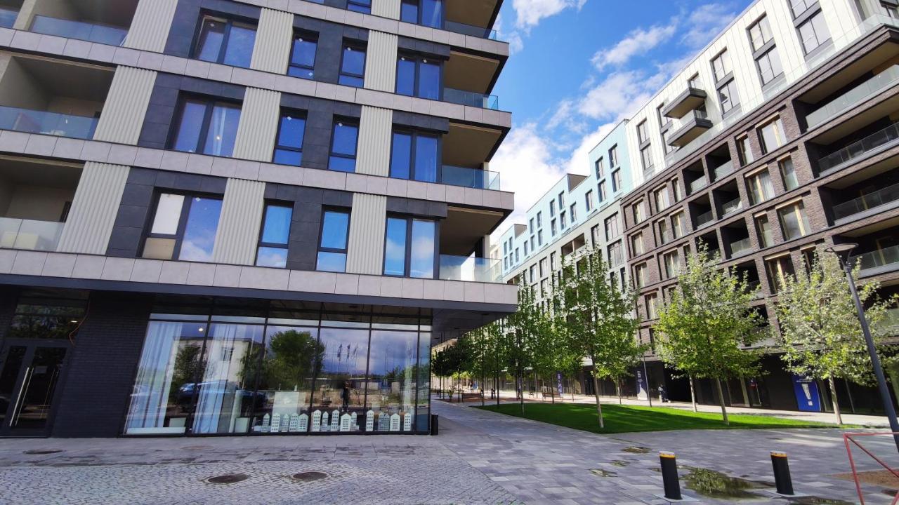 Rybalsky Studio Apartment Dnipro View Kiev Exterior foto